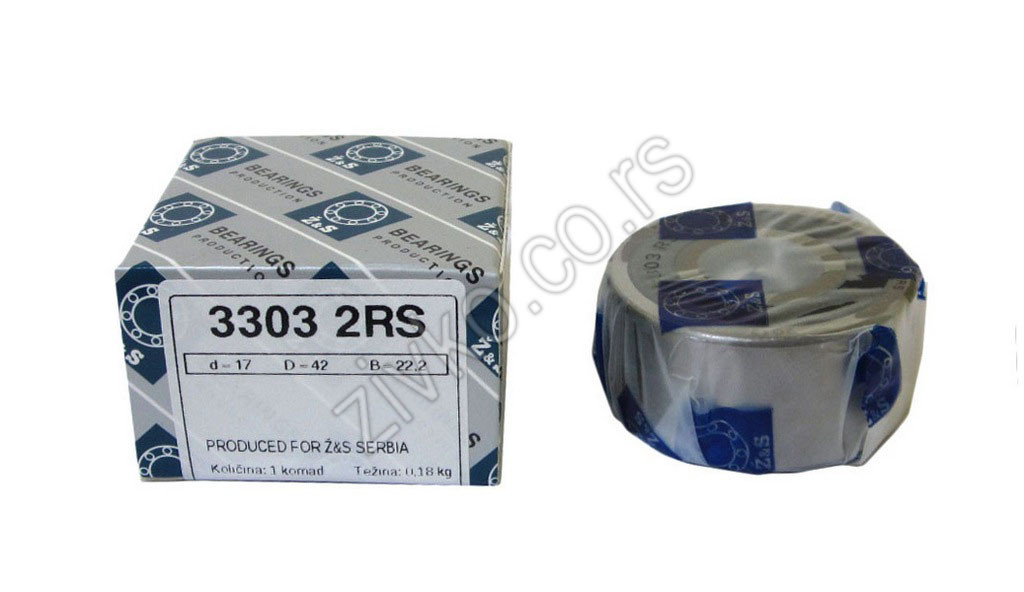 Golyóscsapágy 3303 2RS - 3