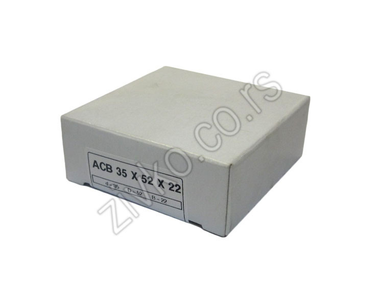 Golyóscsapágy ACB 35 x 52 x 22  - 4