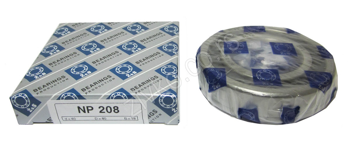 Hengergörgős csapágy NP 208 - 2