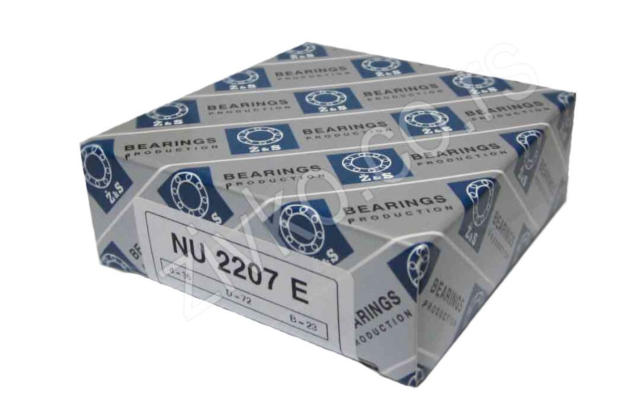 Hengergörgős csapágy NU 2207 E - 1