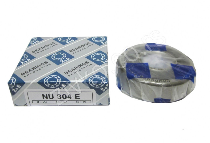 Hengergörgős csapágy NU 304 E - 2