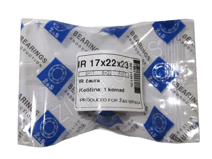 Tűgörgős csapágy IR 17 X 22 X 23 - 1
