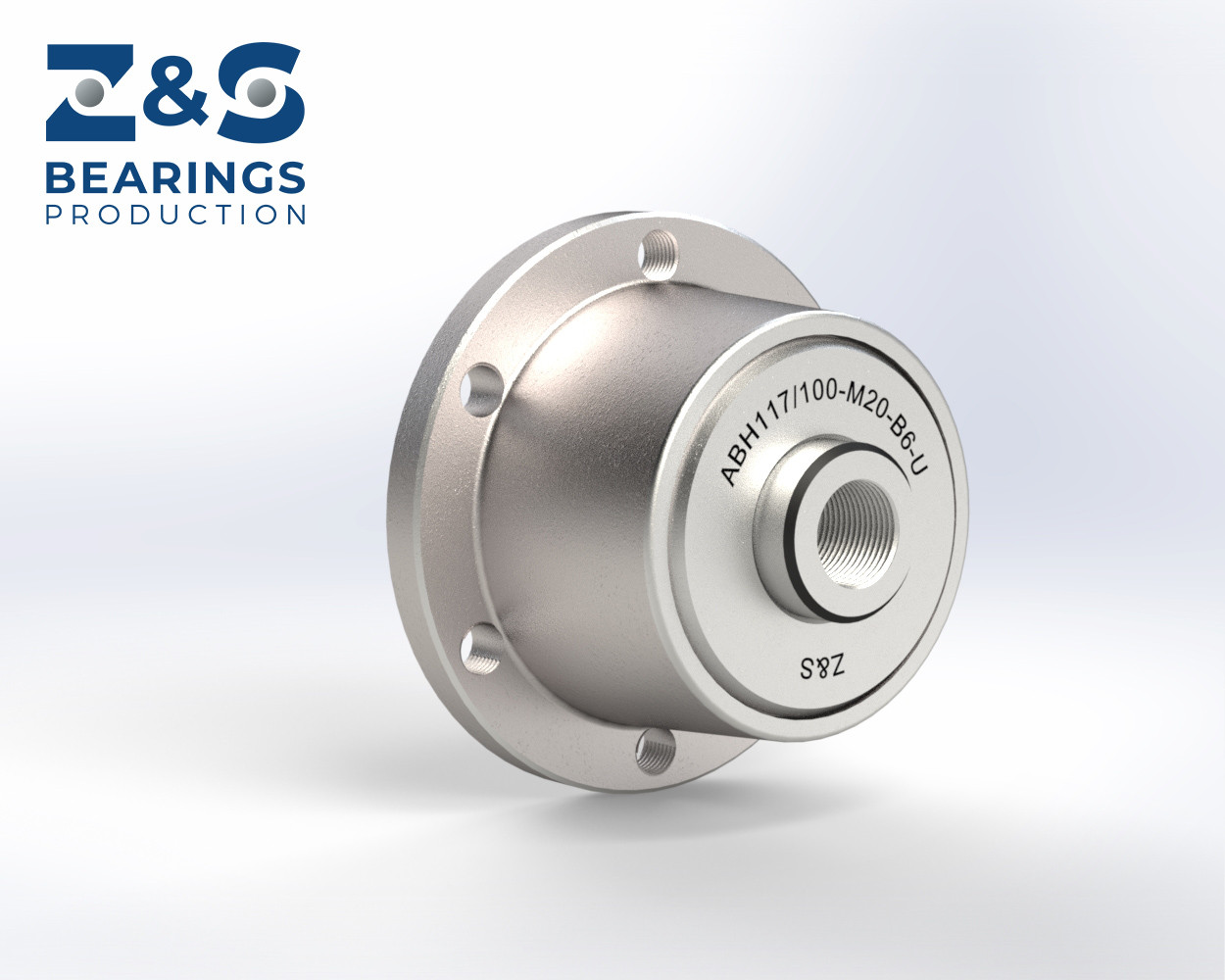 Tárcsa csapágyak AGRIHUB ABH117/100-M20-B6-U PREMIUM - 2