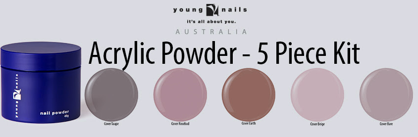 Young Nails Acrylic Cover Powders Profile Salon Supplies
