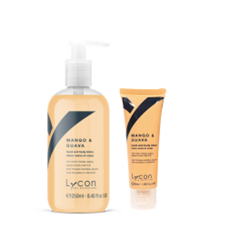 Lycon Professional Mango & Guava Hand & Body Lotion Range