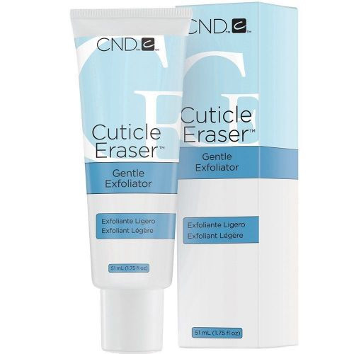CND Cuticle Eraser 15ml professional cuticle treatment with A.H.A. blend, designed to gently exfoliate dead skin around the nails while conditioning the nail plate for a smooth, clean, salon-ready finish.