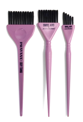 Pravana Guy Tang Balayage Brushes clearance line Gold Coast Brisbane Australia Wide, Small medium and large professional balayage brushes with Accusoft bristles, Pure Light reusable Meche for hair lightening, Professional hair colour tools for balayage and highlights, Pravana balayage brush range Profile Salon Supplies