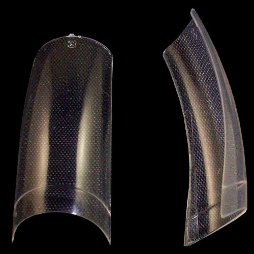 Profile Salon Supplies Cut Out Curve Tips Clear 50pc (Discontinued Line) Profile Salon Supplies Cut Out Curve Tips Clear 50pc (Discontinued Line)
