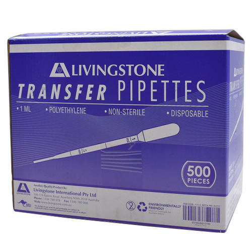 Livingstone Pipettes Liquid Dropper 1m