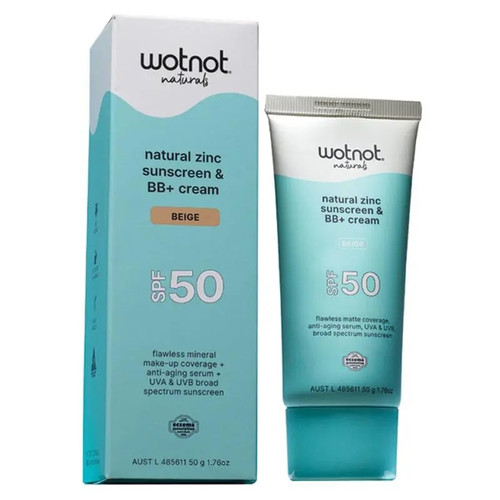 Wotnot Naturals Natural Zinc Sunscreen & BB Cream Range