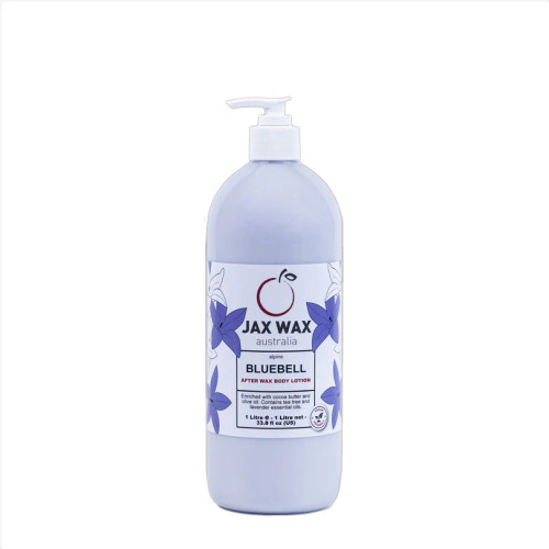 Jax Wax Australia Alpine Bluebell After Wax Lotion Range