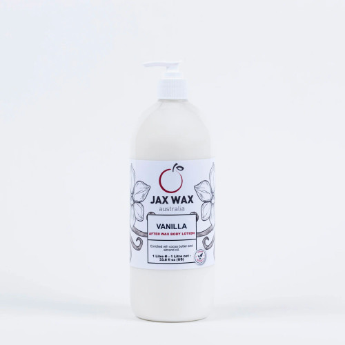 Soothing post-wax body lotion that calms, hydrates, and restores the skin after waxing treatments.