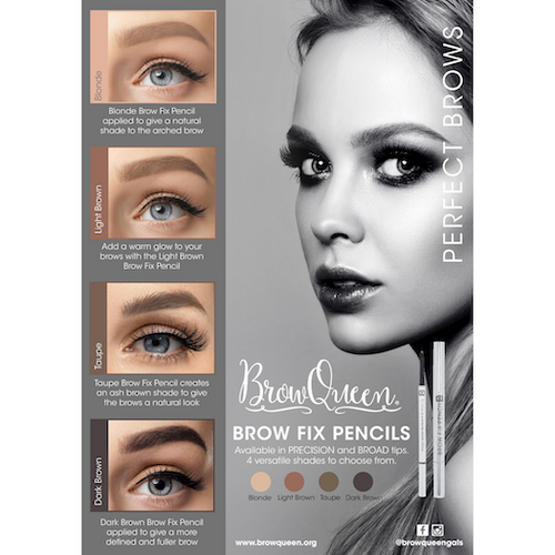 Browqueen Brow Pencil Range