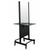 Joiken Duke Double Sided Work Station, Joiken Duke Hairdressing Work Station, Joiken Duke Double Sided Hairdressing Station, double sided salon workstation, two person hairdressing workstation, hairdressing student workstation, hairdressing training workstation, stackable hairdressing workstation, collapsible salon workstation, hairdressing mannequin workstation, salon workstation with mannequin holder, salon workstation with dryer holder, mobile hairdressing workstation with lockable wheels, Joiken salon furniture Gold Coast, hairdressing training furniture Brisbane, salon furniture Australia Wide
