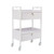 Profile Salon Supplies EP Beauty Trolley with 2 Drawers, EP Beauty Trolley Black, EP Beauty Trolley White, black two drawer beauty trolley, white two drawer beauty trolley, professional salon trolley with drawers, beauty salon storage trolley, salon equipment trolley, professional beauty trolley Australia, salon furniture Gold Coast, beauty salon trolley Brisbane, salon furniture Australia Wide