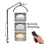 adjustable half moon led beauty light for lash brow nail and waxing treatments, professional salon lamp with 320 leds and shadow free lighting, beauty technician using adjustable led lamp for precision work, foldable half moon beauty light for salon and mobile use, table clamp led beauty lamp for lash and brow services