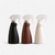 Matte spray bottle 150ml professional salon fine mist hair styling bottle Gold Coast Brisbane Australia Wide, Close-up of matte black spray bottle used for salon hair styling, Hairdresser using spray bottle for sectioning and cutting preparation, Assorted matte spray bottles in black brown and white salon workstation, Profile Salon Supplies 150ml spray bottles salon tools Gold Coast Brisbane Australia Wide