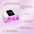ACOS PRO Rechargeable UV LED Nail Lamp 96W, ACOS 96W professional cordless nail lamp with 42 LEDs, ACOS rechargeable gel nail lamp 15600mAh battery, Professional UV LED nail curing lamp with removable pedicure base, White ACOS PRO professional nail lamp Australia, Rechargeable nail lamp Gold Coast Brisbane Australia Wide, Profile Salon Supplies ACOS professional nail equipment
