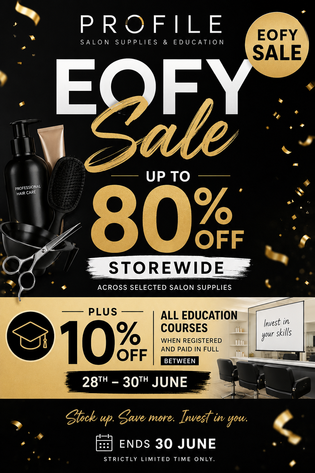 EOFY Profile Salon Supplies