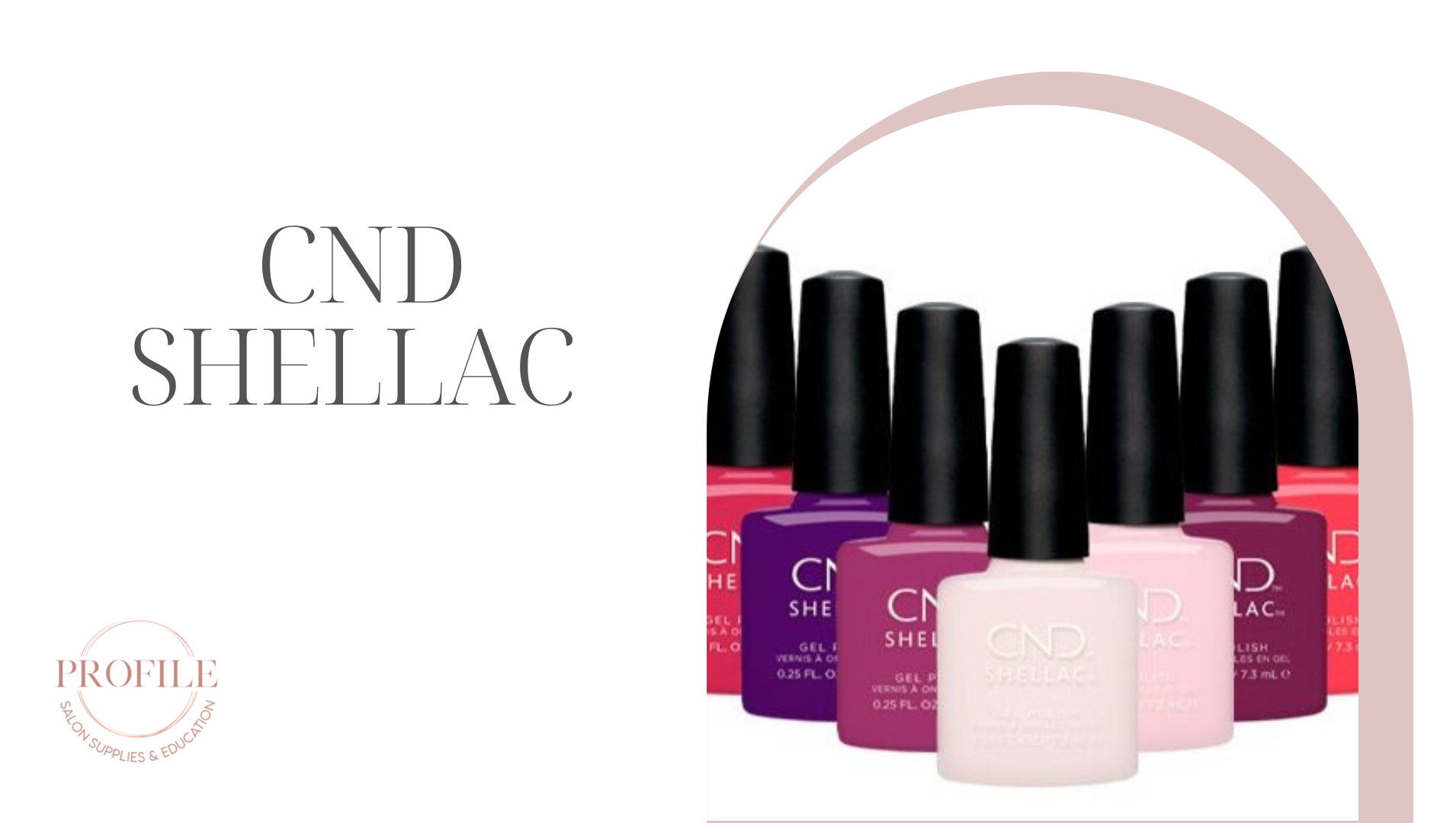 CND Shellac Color Chart