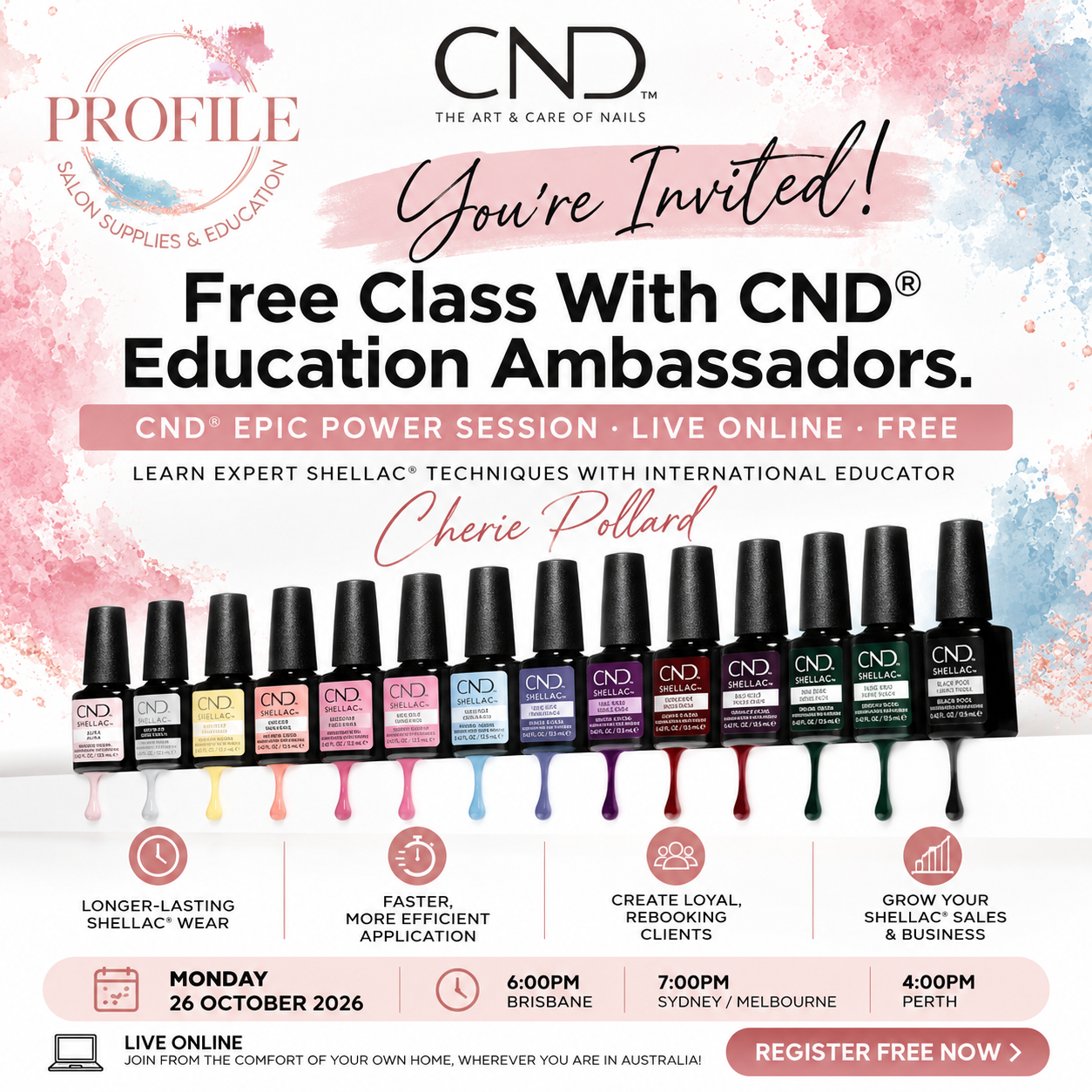 CND's FIRST FREE Live Webinar 