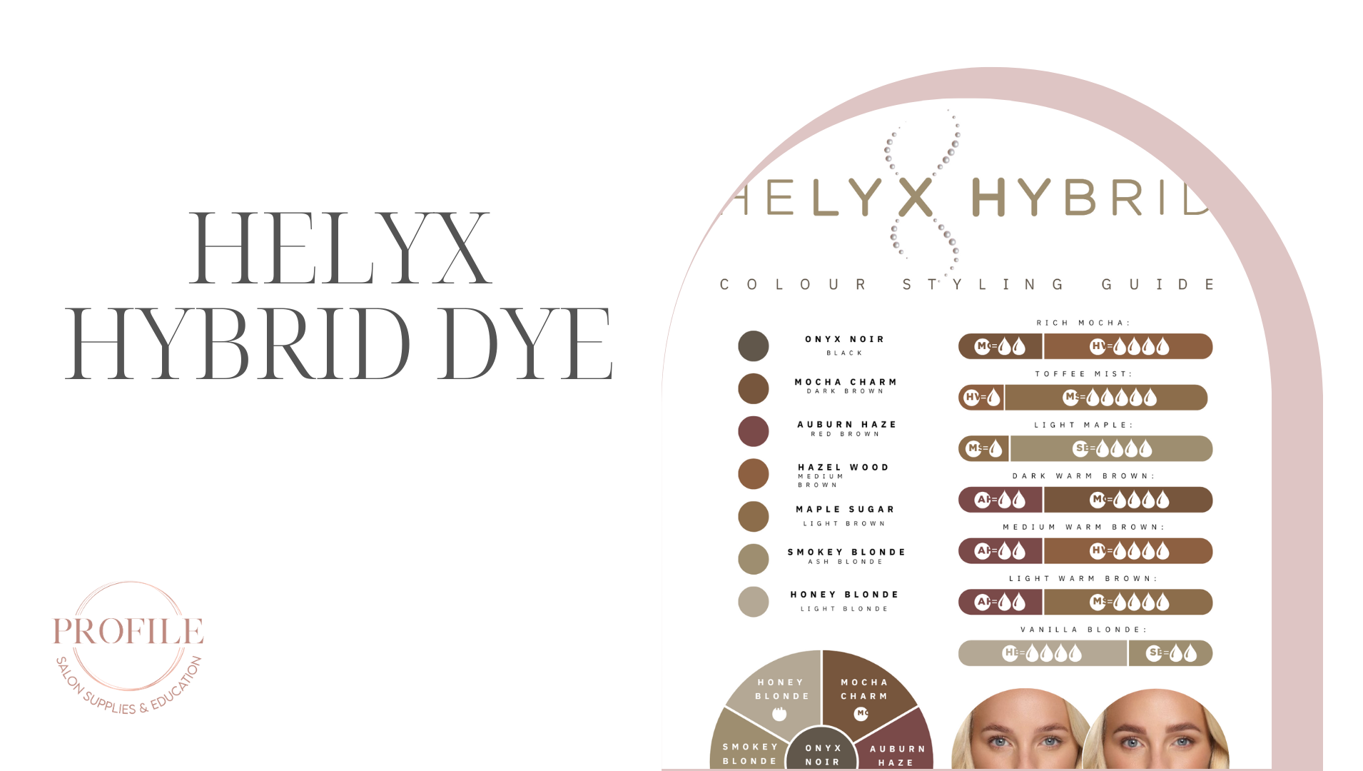 HelyxHybrid color chart