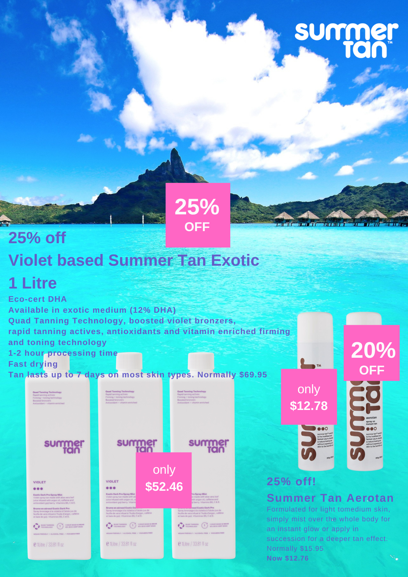 Mancine Professional November Spring Specials 2025