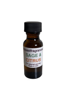 Sage & Citrus Home Fragrance Oil, 1/2 oz. size