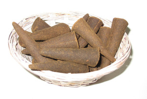Nag Champa Large Incense Cones, 10/pack