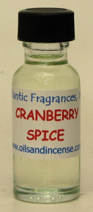 Cranberry Spice Fragrance Oil, 1/2 oz.  bottle Cranberry Spice Fragrance Oil, 1/2 oz.  bottle