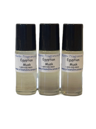 Egyptian Musk (U), 1 oz. roll on bottle, bundle of 3