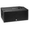 PSA1SF - same as PSA1SA but with 8 Fly Points for installation. Dual 12-inch - 1400 watts front view