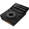 Alpha Theta CDJ-1500X DJ Multiplayer Slanted Side View