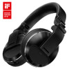 PIONEER DJ HDJ-X10-K Closed-back Circumaural DJ Headphones with 50mm Drivers, with 5Hz-40kHz. EMI Audio