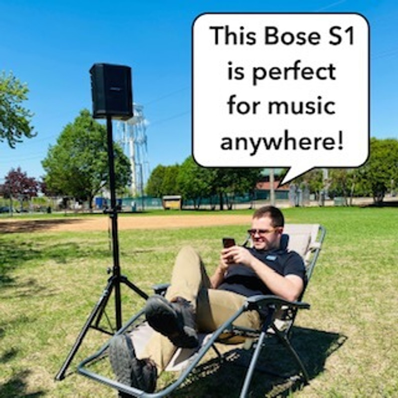 #PFH with the Bose S1!