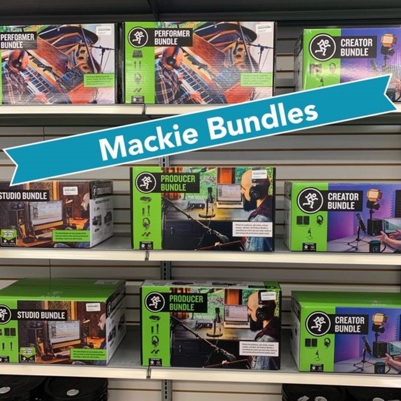 Bundle up with In-Stock Mackie Bundles!