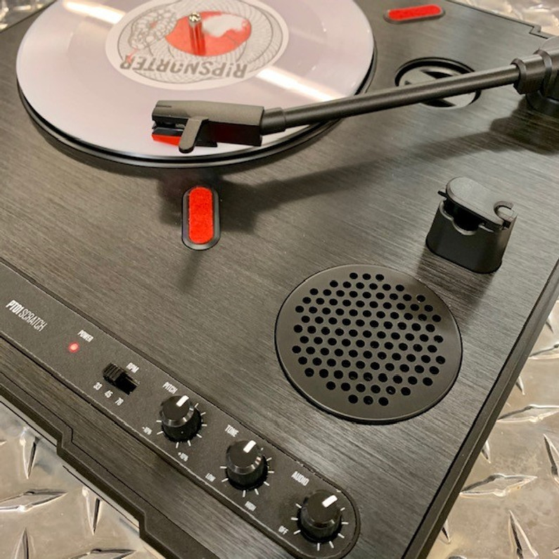 Spin and scratch your vinyl on the Numark PT-01! - EMI Audio