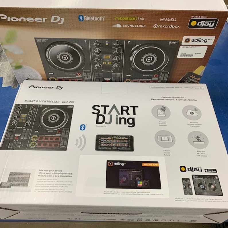 Start DJing with the Pioneer DJ DDJ 200 EMI Audio - www.fabrequip.com