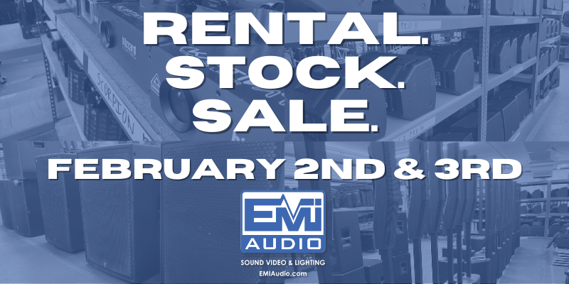 EMI Audio's Annual Rental Stock Sale