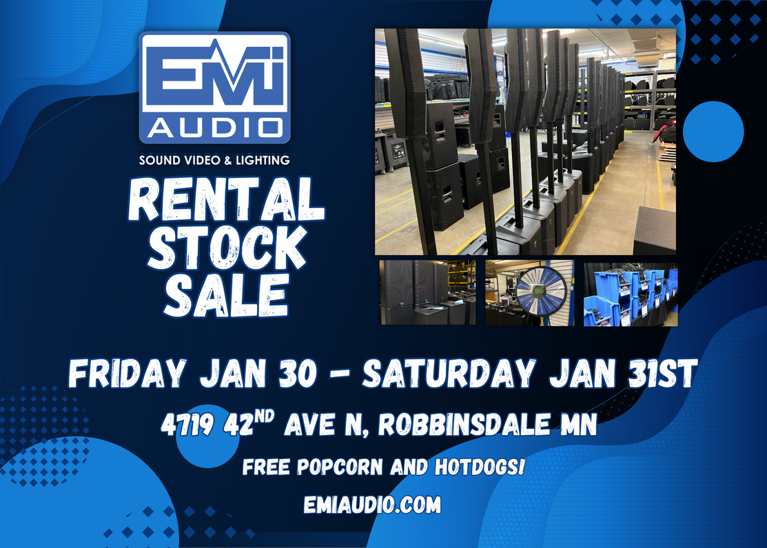 EMI Audio's Rental Stock Sale 2026