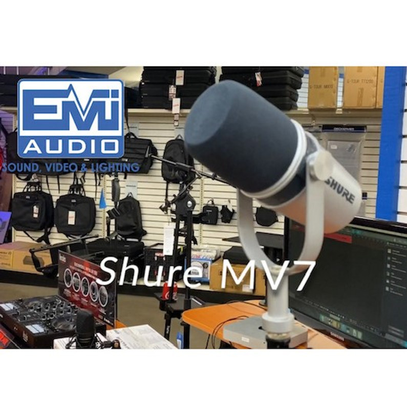 Will runs through the SHURE MV7 podcaster mic!