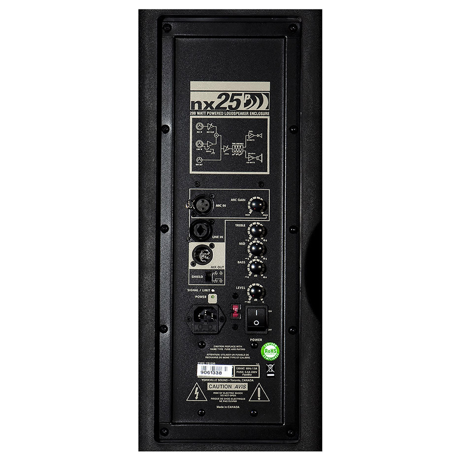 YORKVILLE NX25P-2 300 watt powered speaker | EMI Audio