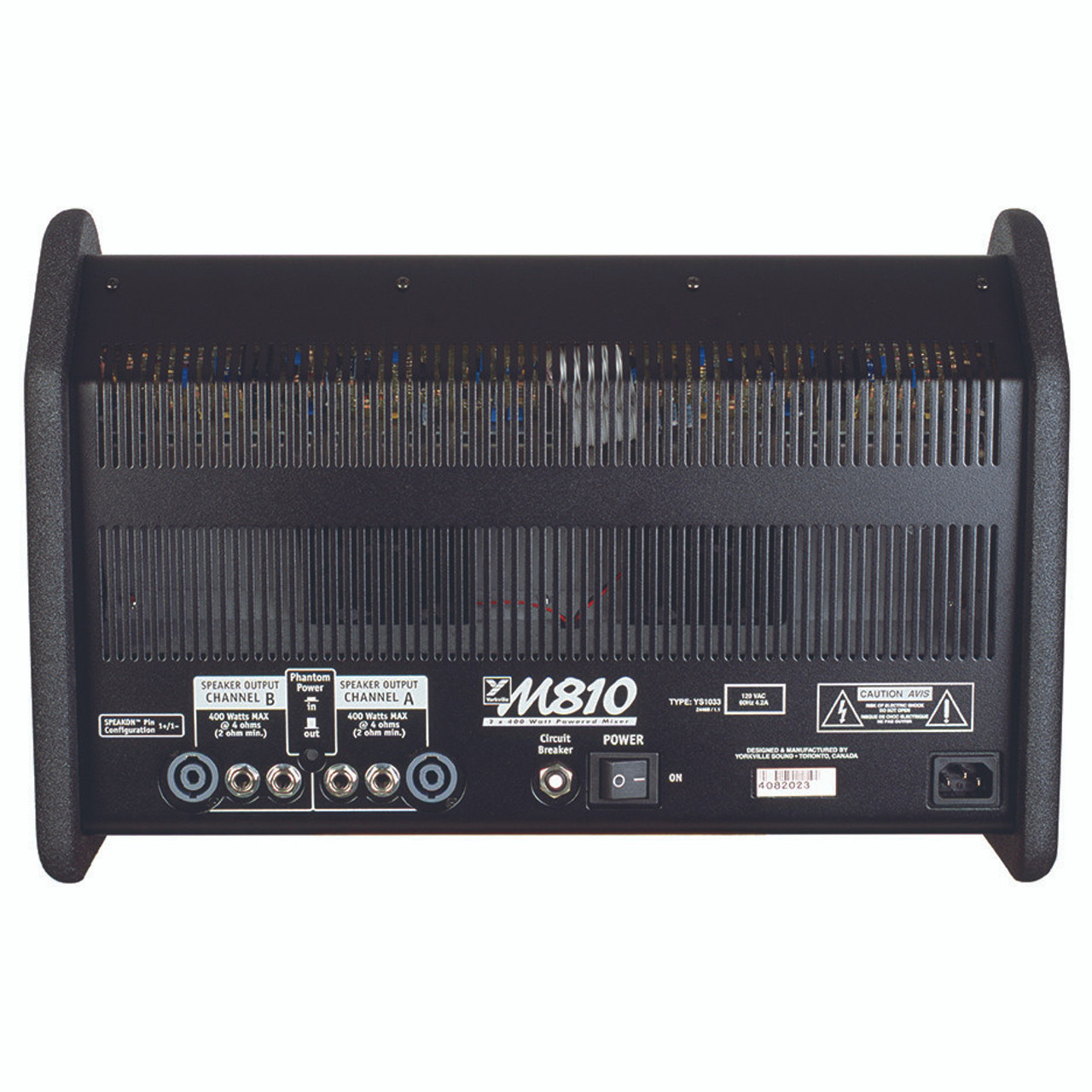 YORKVILLE M810-2 10+2 Channel Stereo Box Mixer | EMI Audio