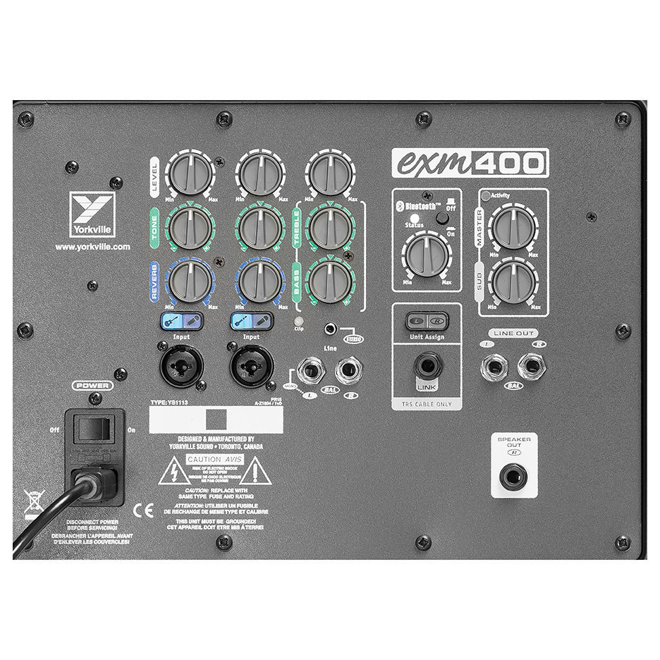 YORKVILLE EXM400 Excursion Mini 400 | EMI Audio