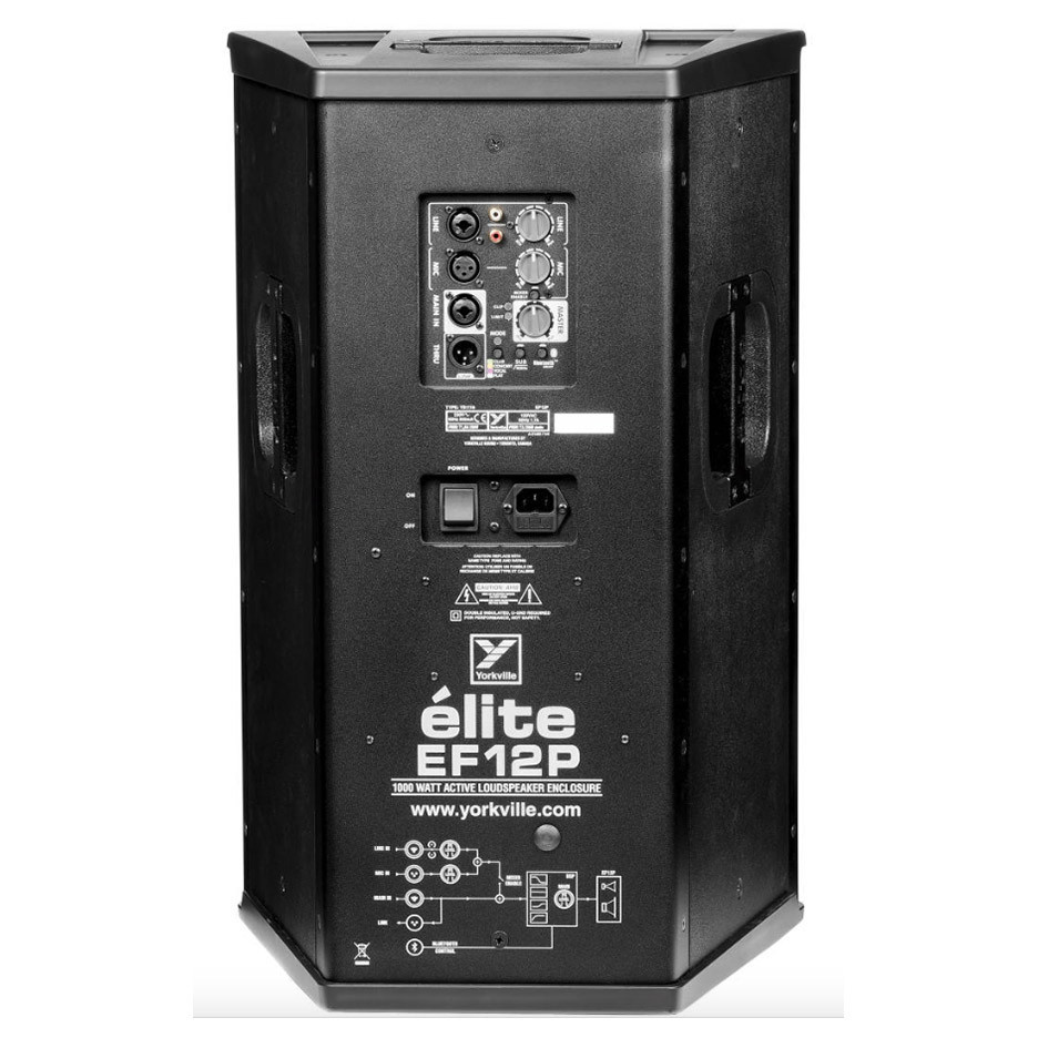 YORKVILLE EF12P 1200 watt Powered Speaker EMI Audio