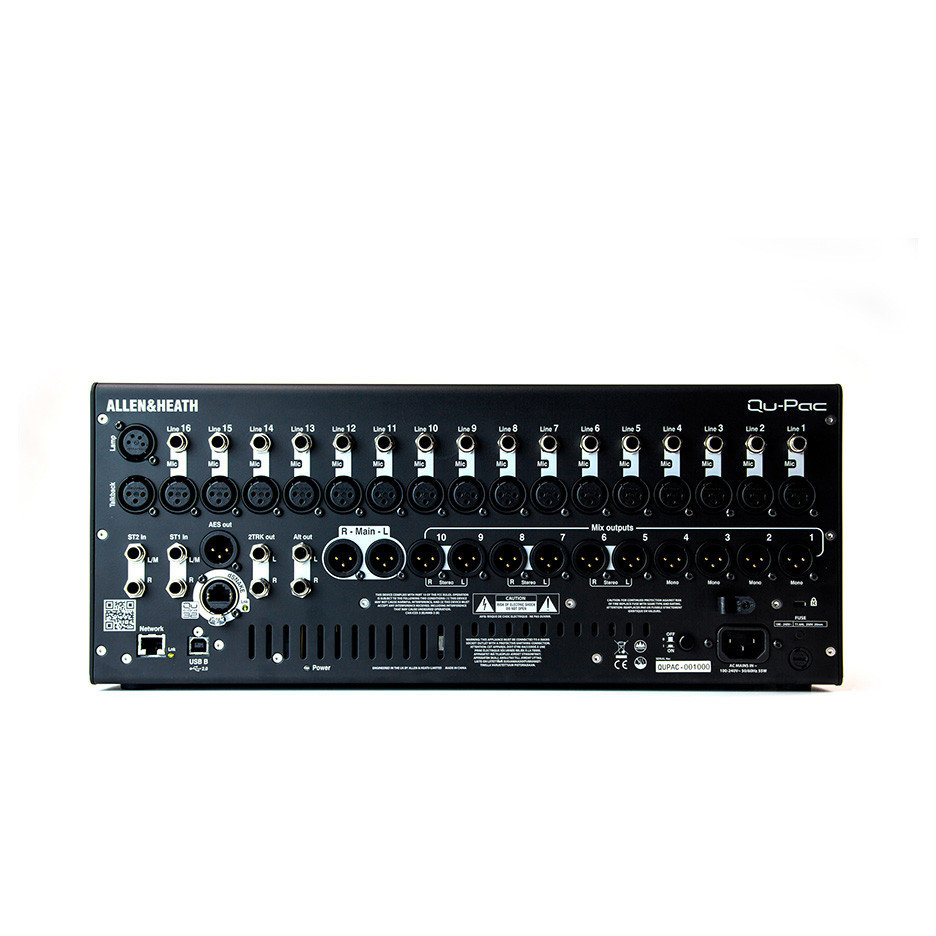 ALLEN & HEATH QU-PAC-32 32 channel rack mount digital, 16 Mic/Line