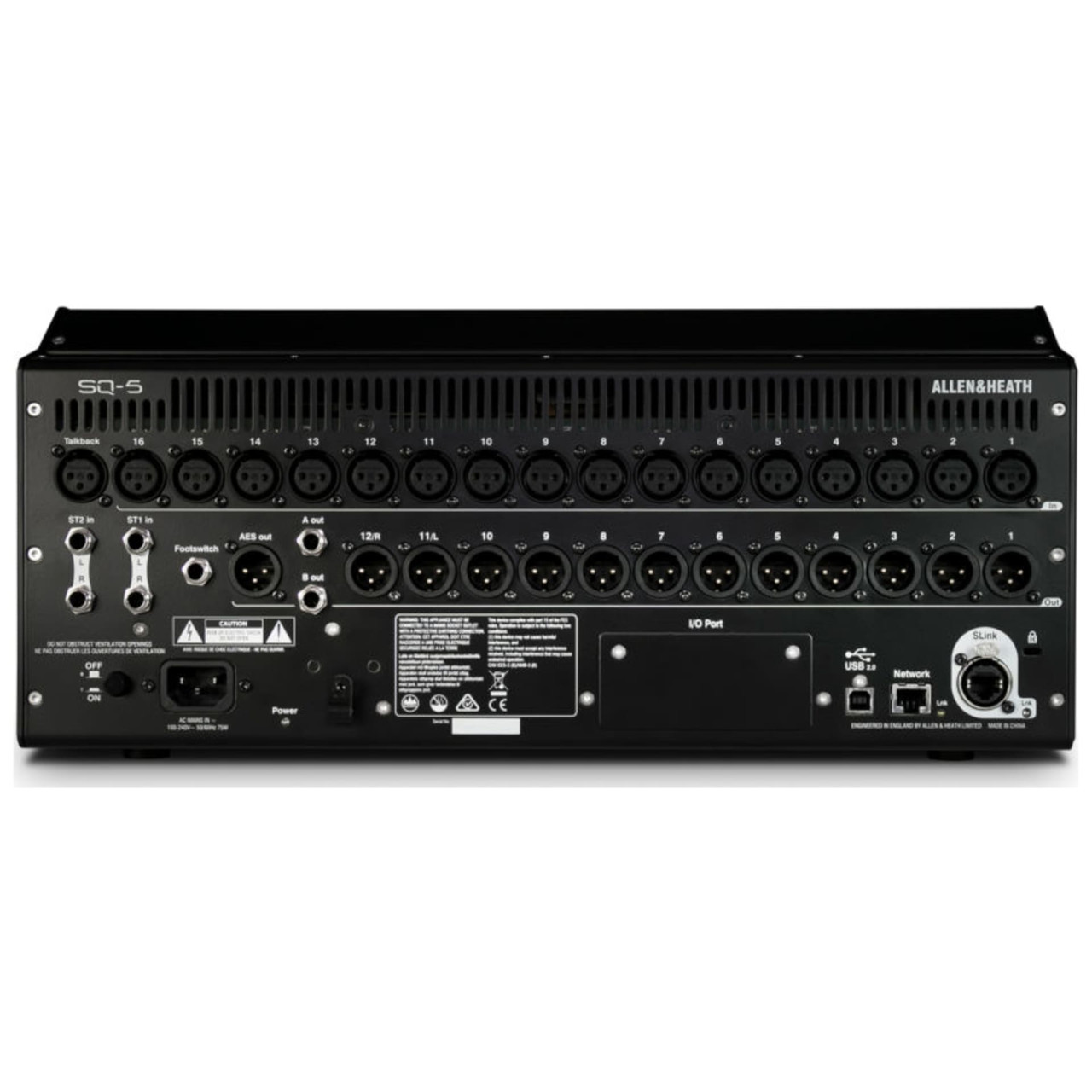 ALLEN & HEATH SQ-5 96kHz XCVI FPGA processing, 48 Input Channels