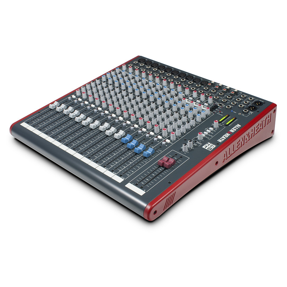 ALLEN & HEATH ZED18 10 Mono Mic/Line + Stereo, 4 Aux Sends, 3 band