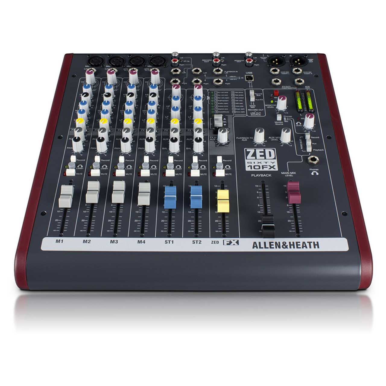 ALLEN u0026 HEATH ZED60-10FX ZED-10FX with 60mm Faders | EMI Audio