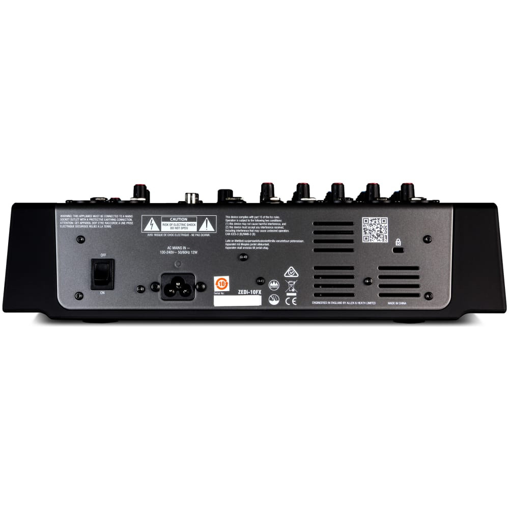 ALLEN & HEATH ZEDI10FX 4 Mic/Line 2 with Active DI, 2 Stereo